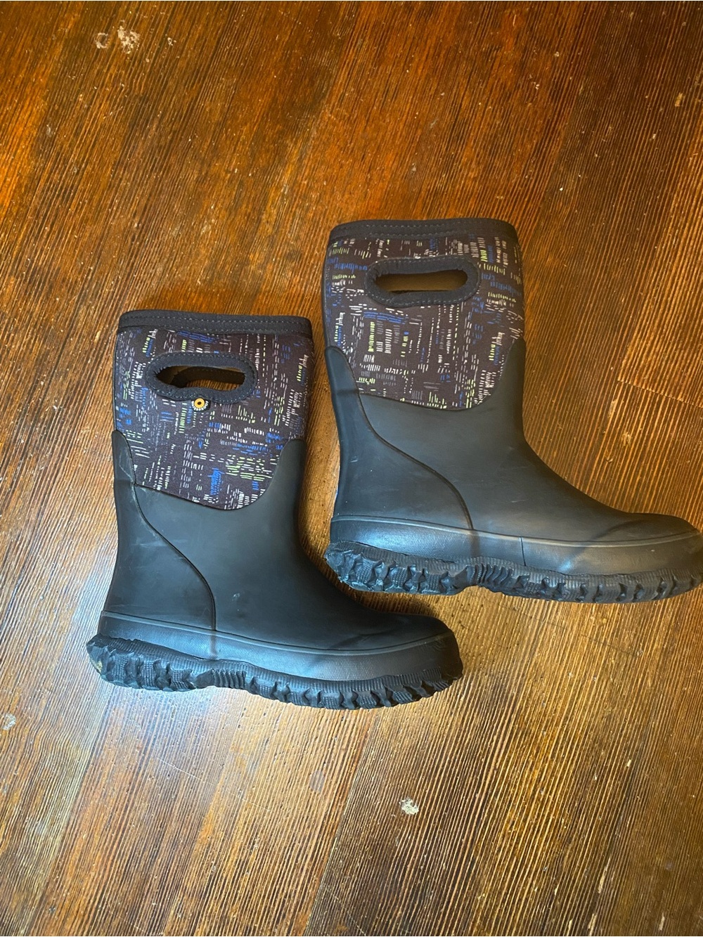 VGUC BOGS Size 13 Little Kid Waterproof Insulated Winter Rain Boots